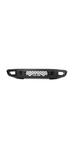 DV8 Offroad 21-25 Ford Bronco Bumper- Accommodates 20in Dual Row Light Bar & (4) 3in Pod Light Mount - FBBR-03