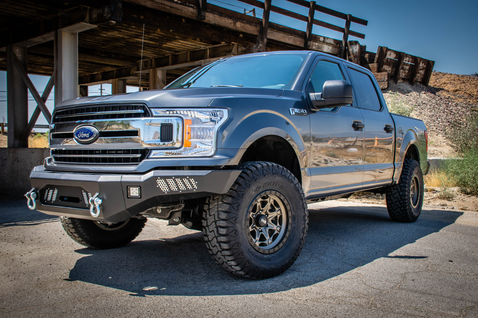 DV8 Offroad - Truck Front Full Size Bumper - FBFF1-08