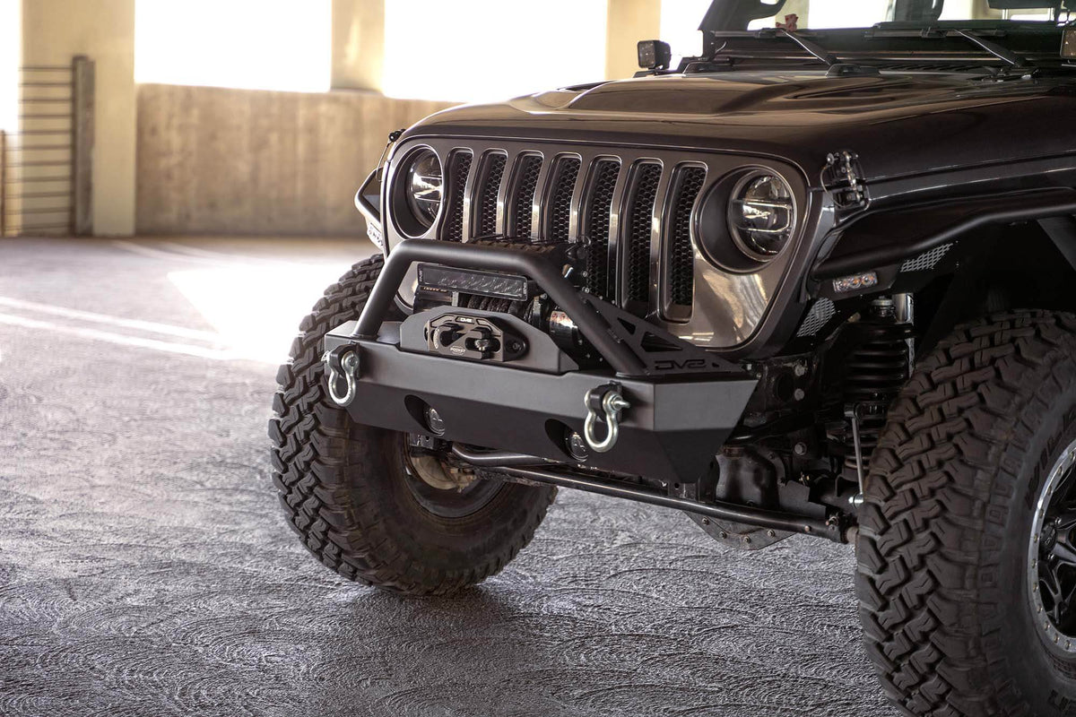 DV8 Offroad - Jeep Wrangler JK/JL & Gladiator JT FS-15 Series Front Bumper - FBJL-05