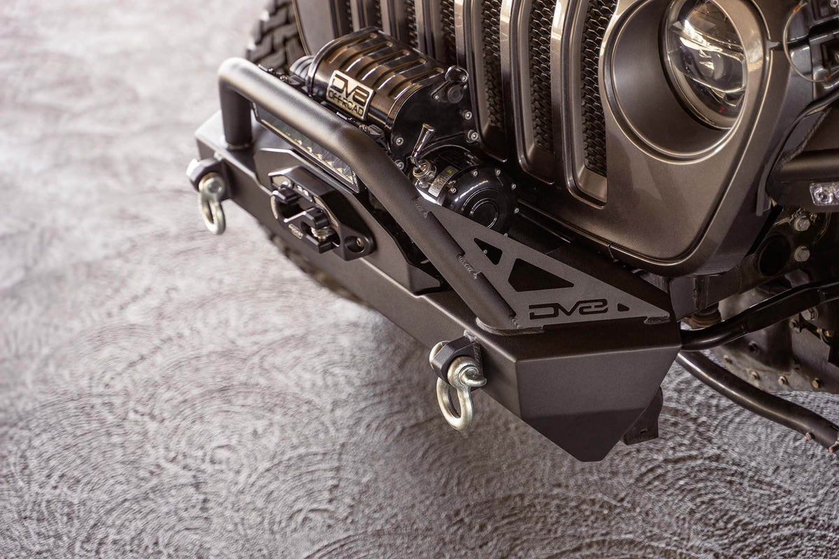 DV8 Offroad - Jeep Wrangler JK/JL & Gladiator JT FS-15 Series Front Bumper - FBJL-05