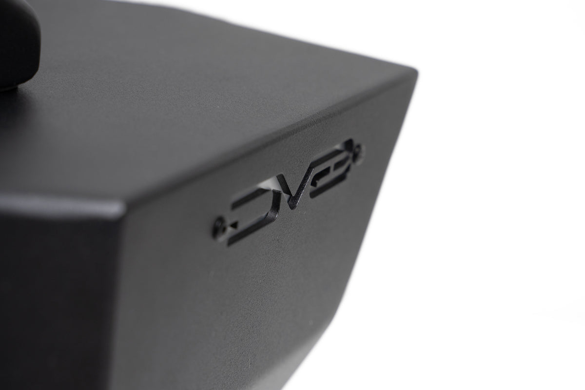 DV8 Offroad - FS-25 Stubby Front Bumper with Plated Bull Bar - FBJL-06