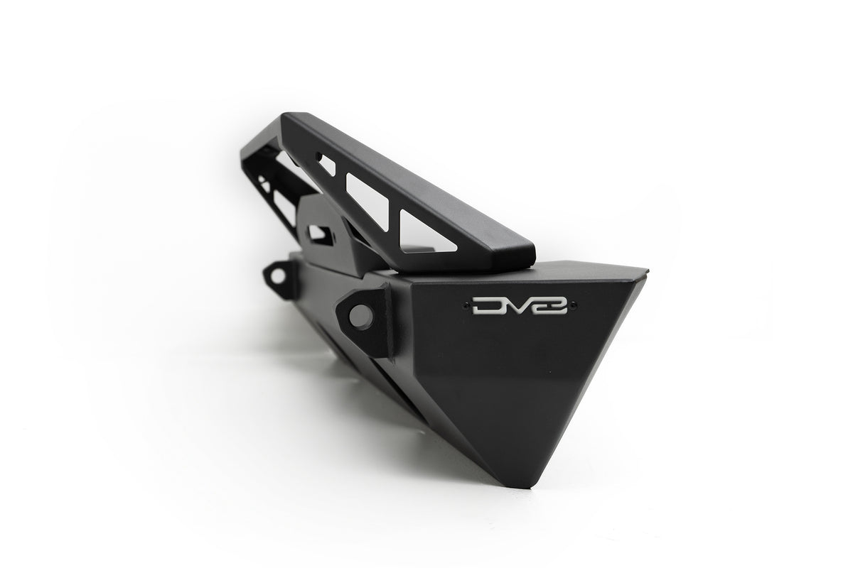 DV8 Offroad - FS-25 Stubby Front Bumper with Plated Bull Bar - FBJL-06