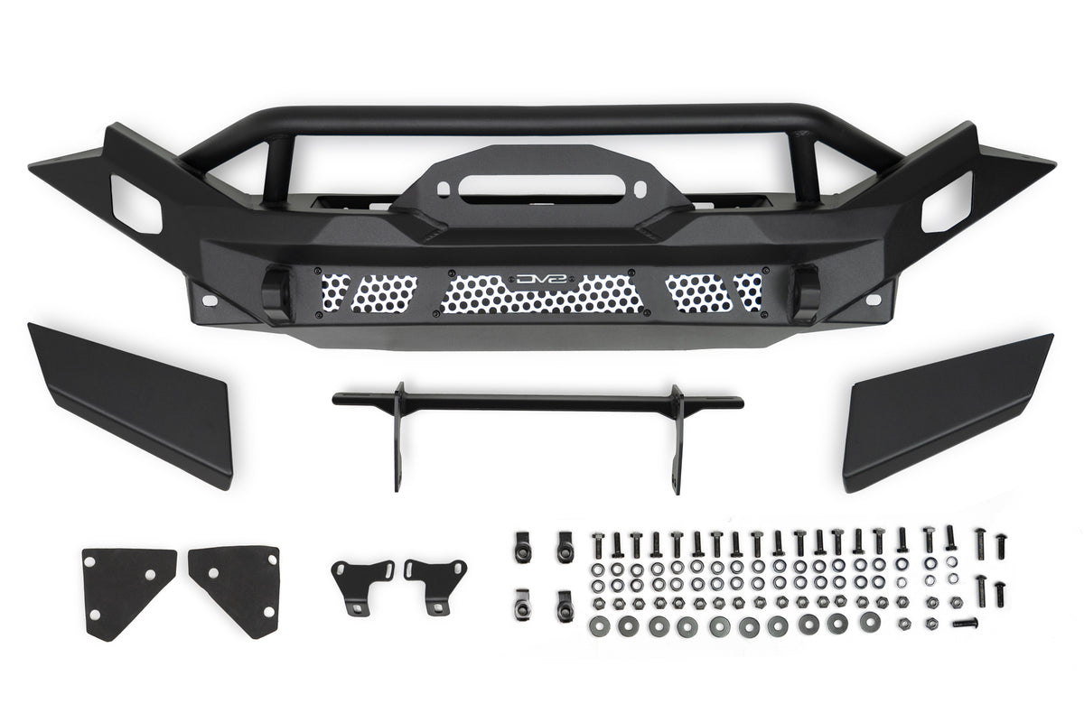DV8 Offroad - Jeep Wrangler JK/JL & Gladiator JT MTO Series Front Bumper - FBJL-12
