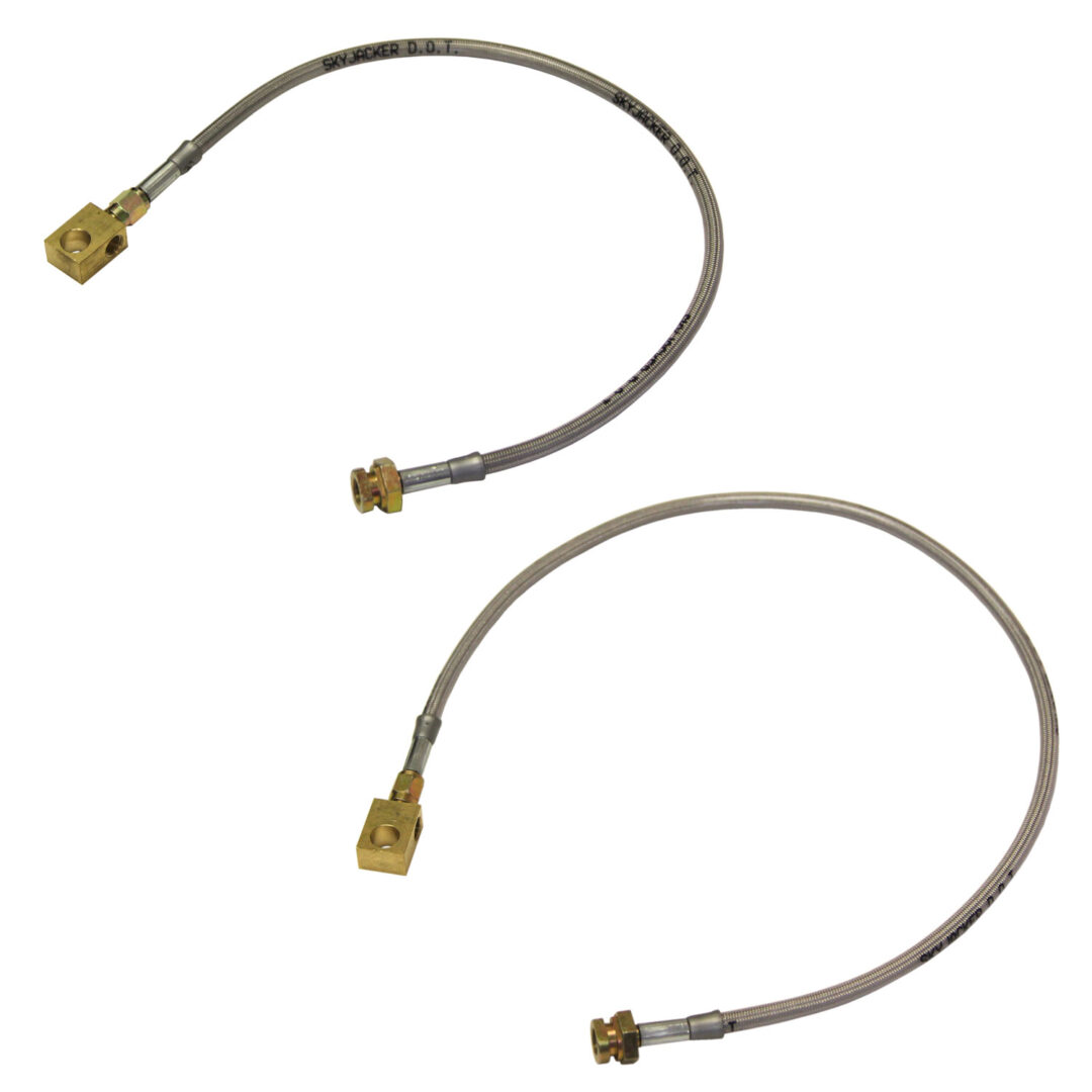 Skyjacker Stainless Steel Front and Rear Brake Line Set - FBL60-RBL61