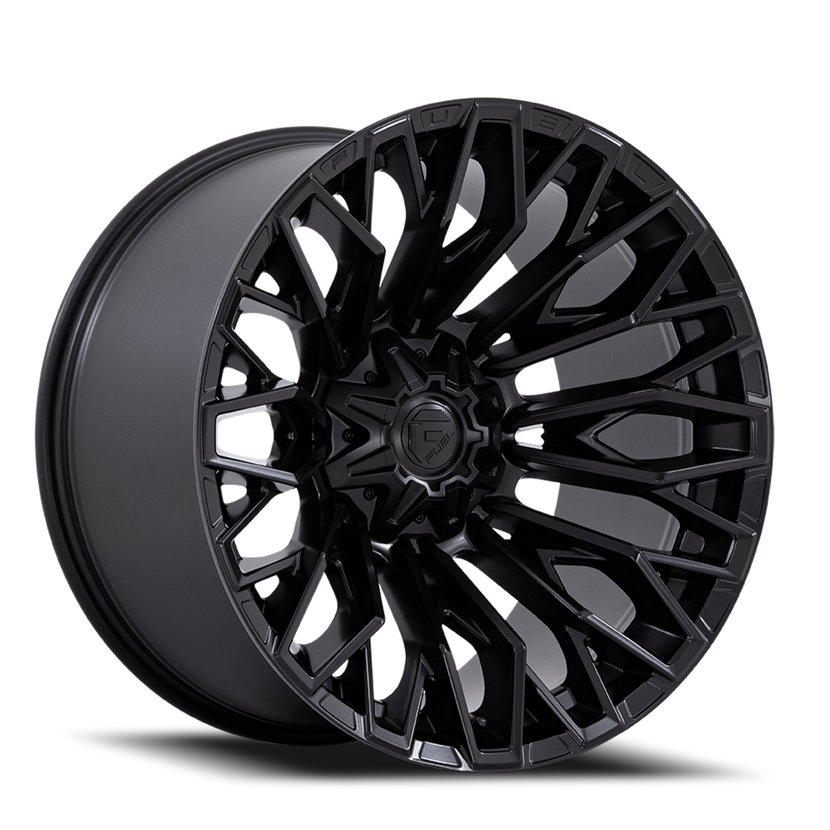 Aluminum Wheels 20X10 Strike FC865 MX 8 On 165.1 Blackout 125.1 Bore -18 Offset Fuel Off Road Wheels