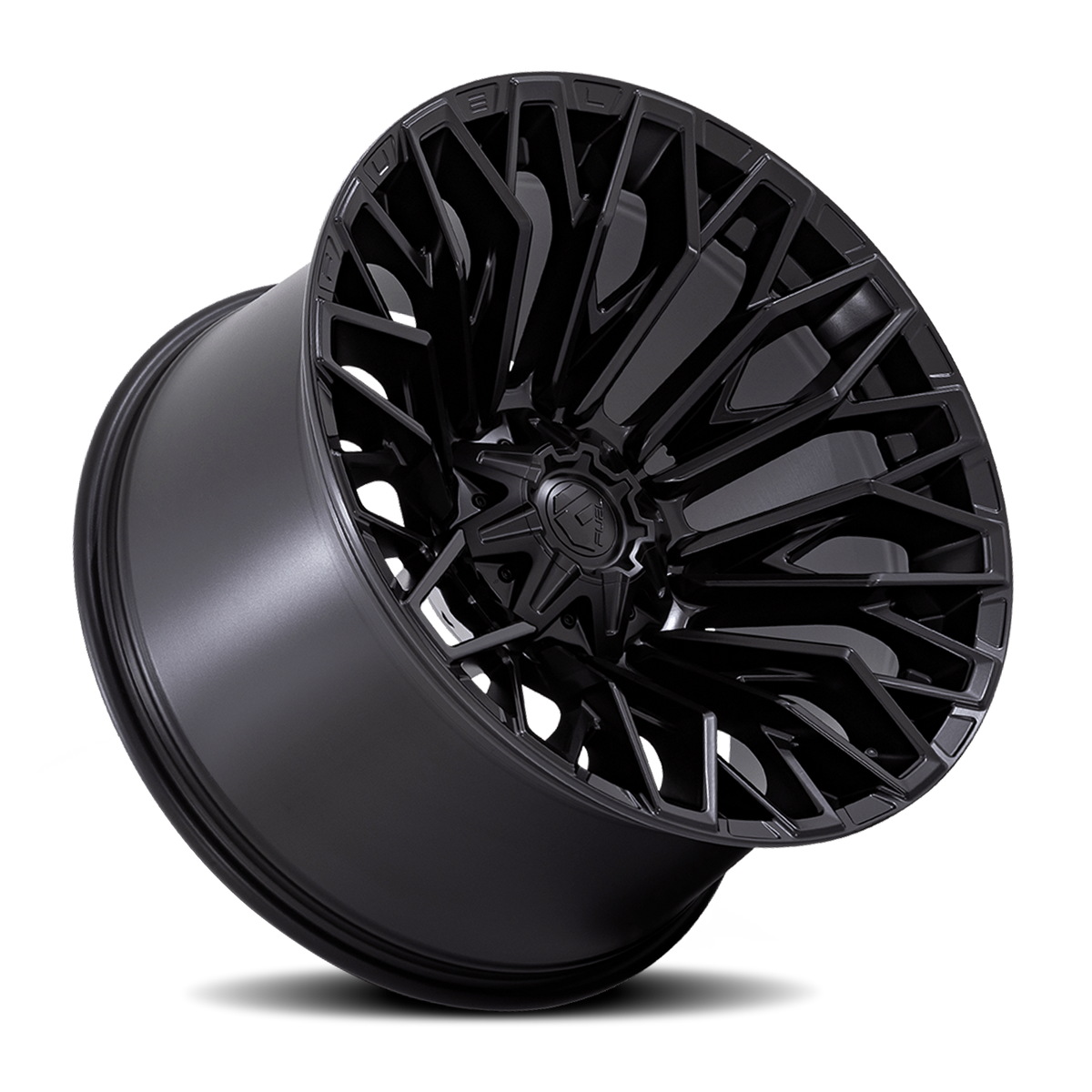 Aluminum Wheels 22X10 Strike FC865 MX 8 On 180 Blackout 124.2 Bore -18 Offset Fuel Off Road Wheels