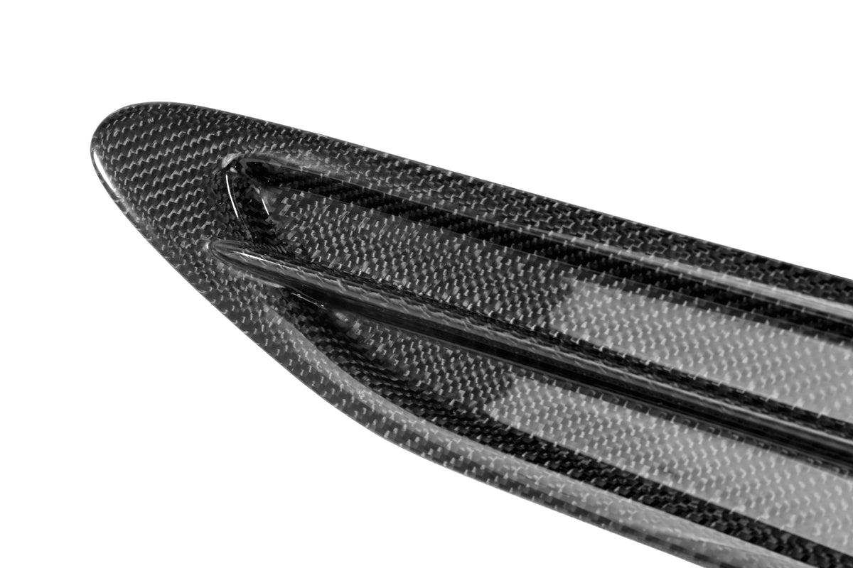 Seibon 12-13 BRZ/FRS BR Style Carbon Fiber Fender Ducts (Pair) - FD1213SCNFRS-BR