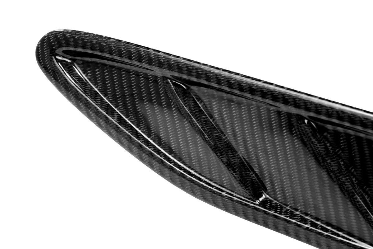 Seibon 12-13 BRZ/FRS FR Style Carbon Fiber Fender Ducts (Pair) - FD1213SCNFRS-FR
