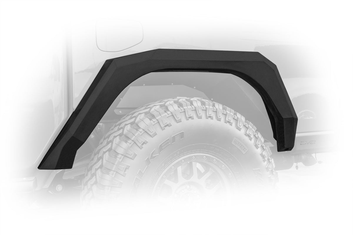 DV8 Offroad - Fender Flares; Armor; Front & Rear - FDGL-02