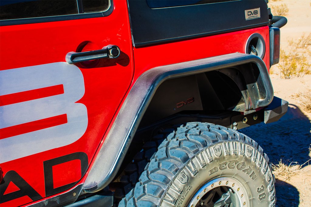 DV8 Offroad - Fender Flares; Wide; Front & Rear - FENDB-02