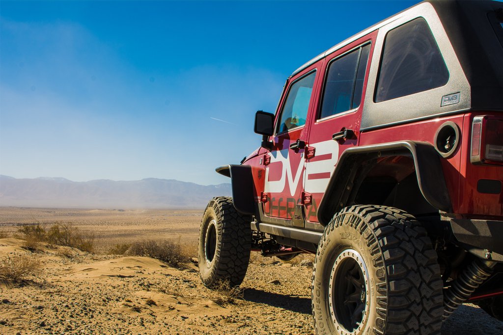 DV8 Offroad - Fender Flares; Wide; Front & Rear - FENDB-02