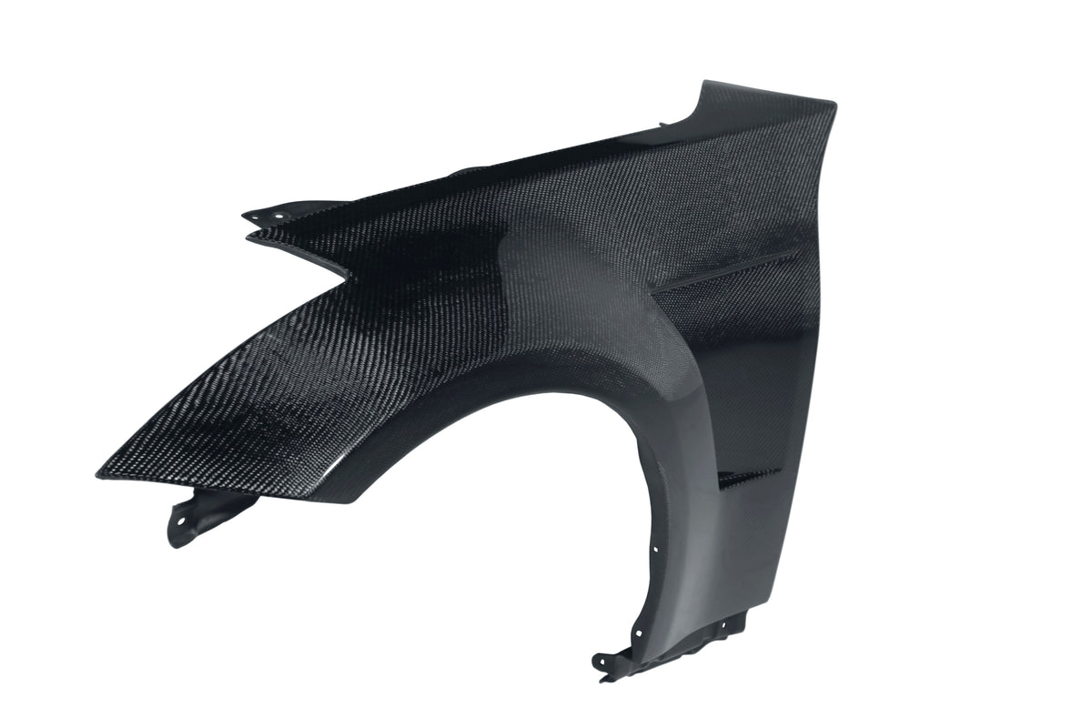 Seibon 02-08 Nissan 350Z 10mm Wider Carbon Fiber Fenders - FF0205NS350