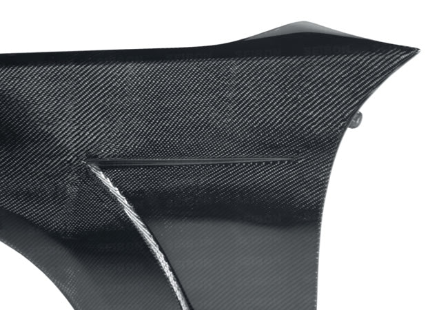 Seibon 02-08 Nissan 350Z 10mm Wider Carbon Fiber Fenders - FF0205NS350
