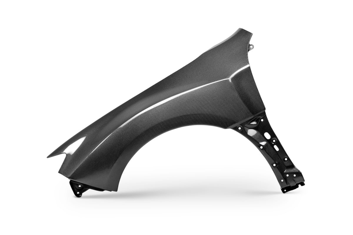 Seibon 08-10 Subaru Impreza STi 10mm Wider Carbon Fiber Fenders - FF0809SBIMPSTI