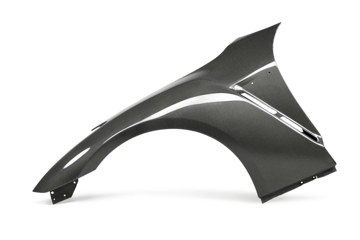 Seibon 09-10 Nissan GT-R R35 OEM Style Carbon Fiber Fenders - FF0910NSGTR-OE