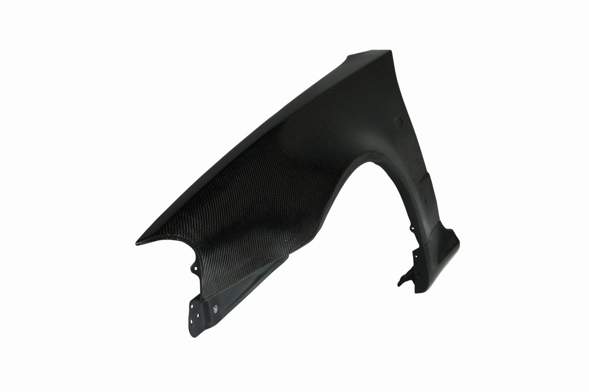Seibon 99-01 Nissan Skyline R34 Carbon Fiber Fenders Pair - FF9901NSR34-NSM