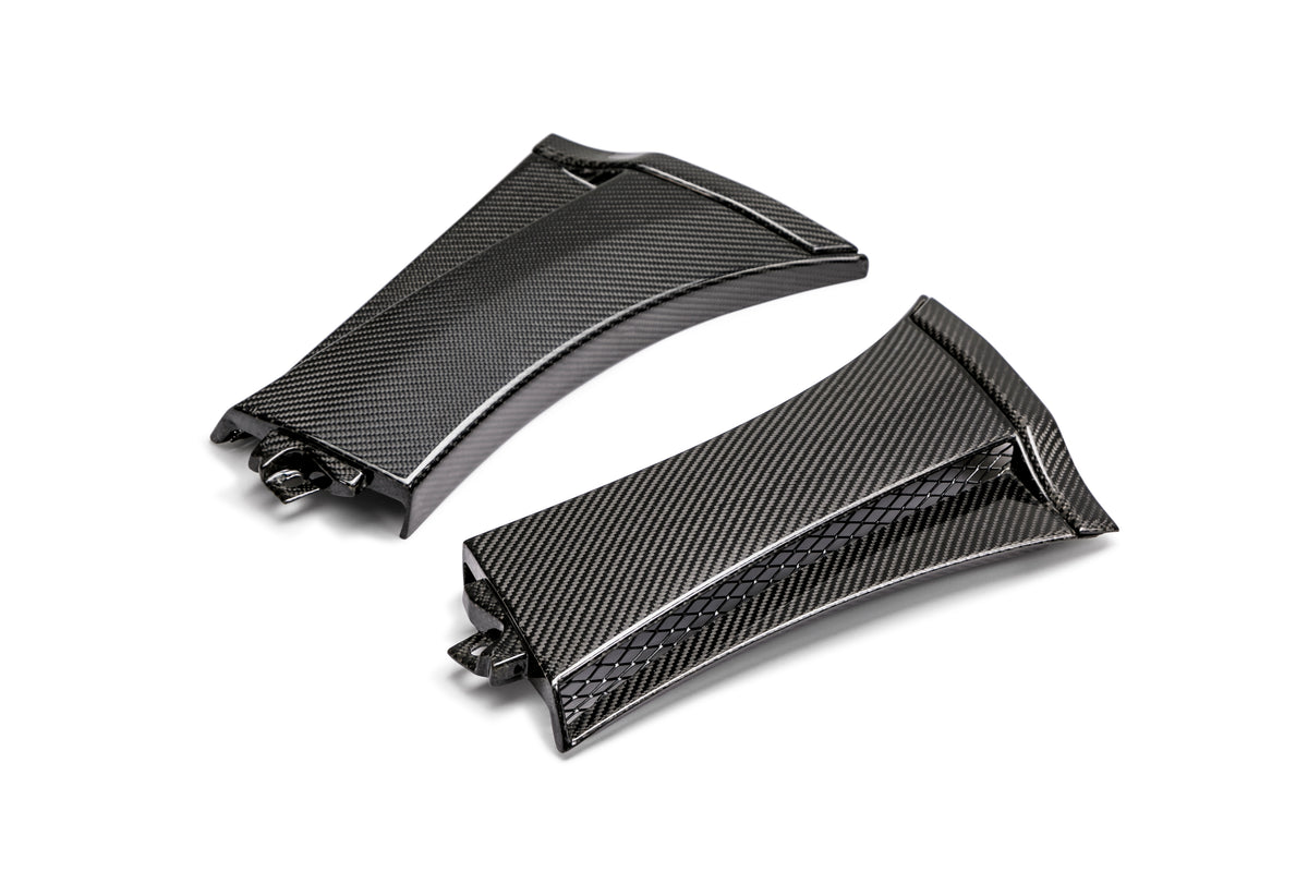 Seibon 08-14 Subaru STI Carbon Fiber Fender Caps - FFC0809SBIMP