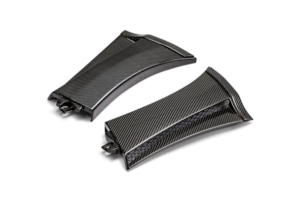 Seibon 08-14 Subaru STI Carbon Fiber Fender Caps - FFC0809SBIMP