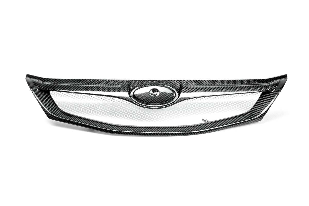 Seibon 08-09 Subaru Impreza WRX/STI Carbon Fiber Front Grill - FG0809SBIMP-STI