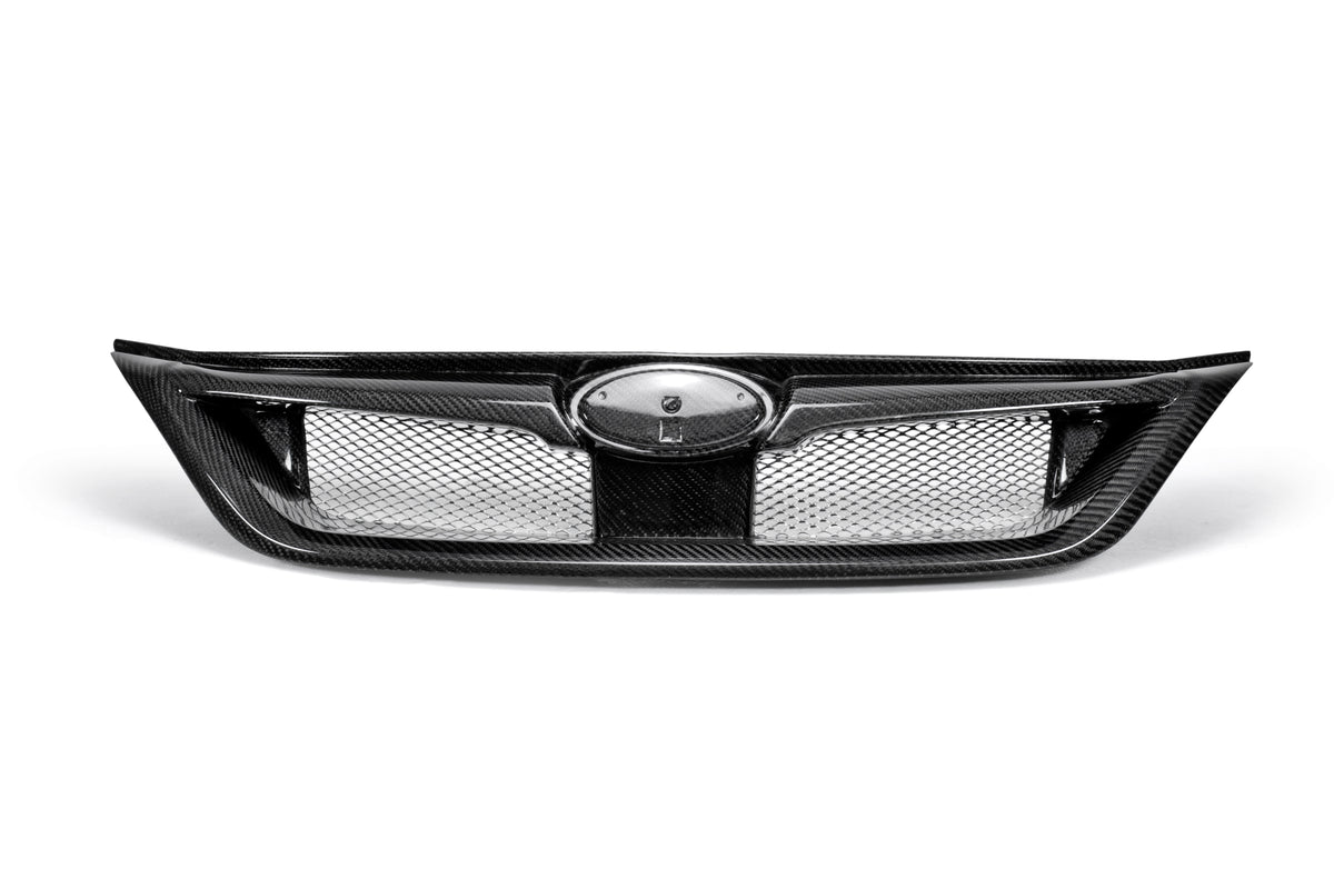 Seibon 11-13 Subaru Impreza/WRX/STi Carbon Fiber Front Grill - FG0809SBIMP4D-STI