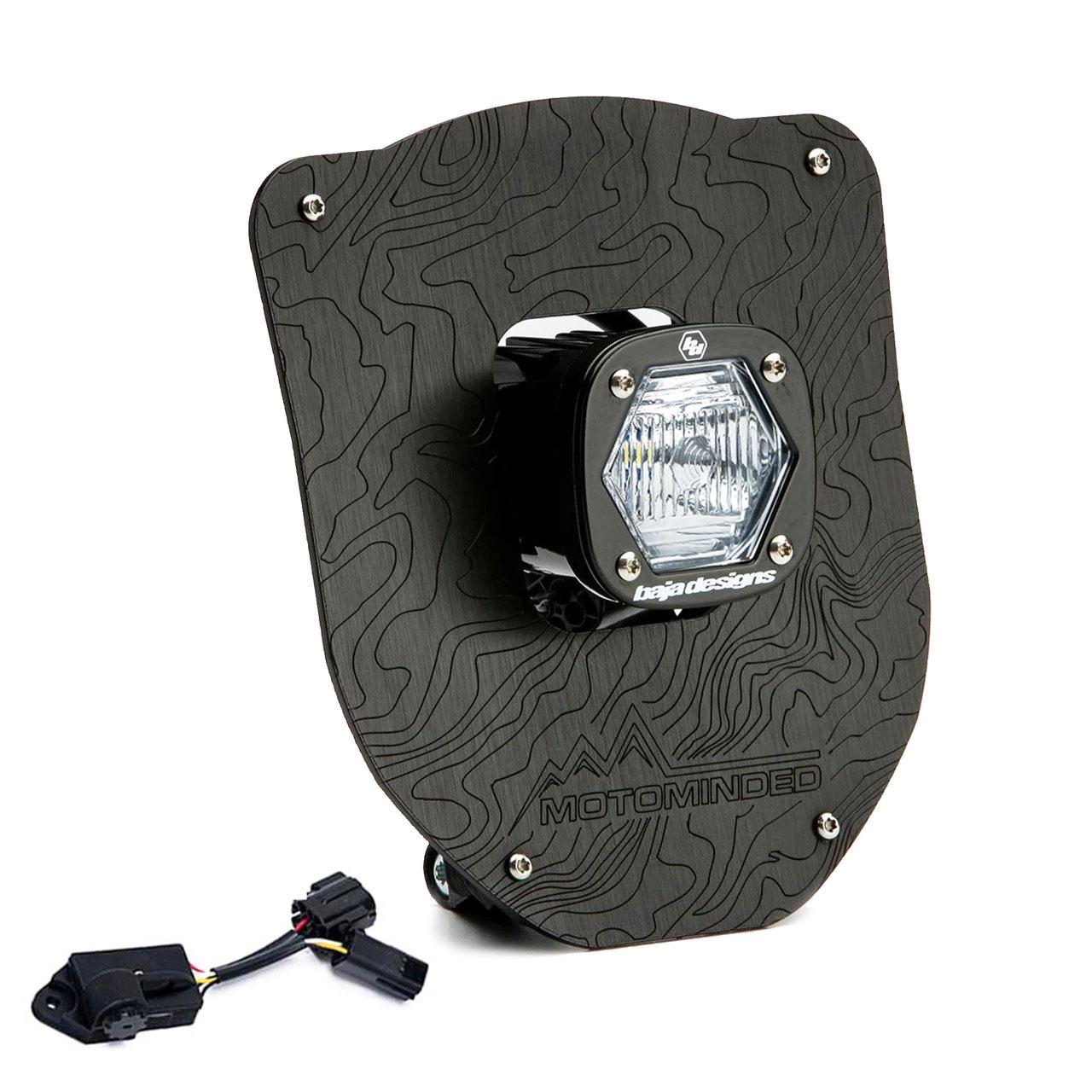 Baja Designs 24-25 Husqvarna FE-S/FE/TE S1 (D/C) LED Headlight Kit w/ Dimmer - Clear - 387017
