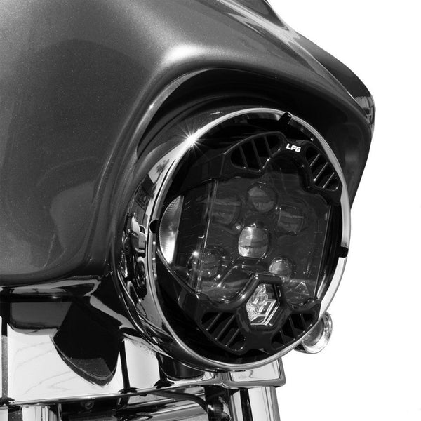 Baja Designs 14-23 Harley-Davidson Street Glide (Single Light) DOT LP6 LED DRL Headlight Kit - White - 448114
