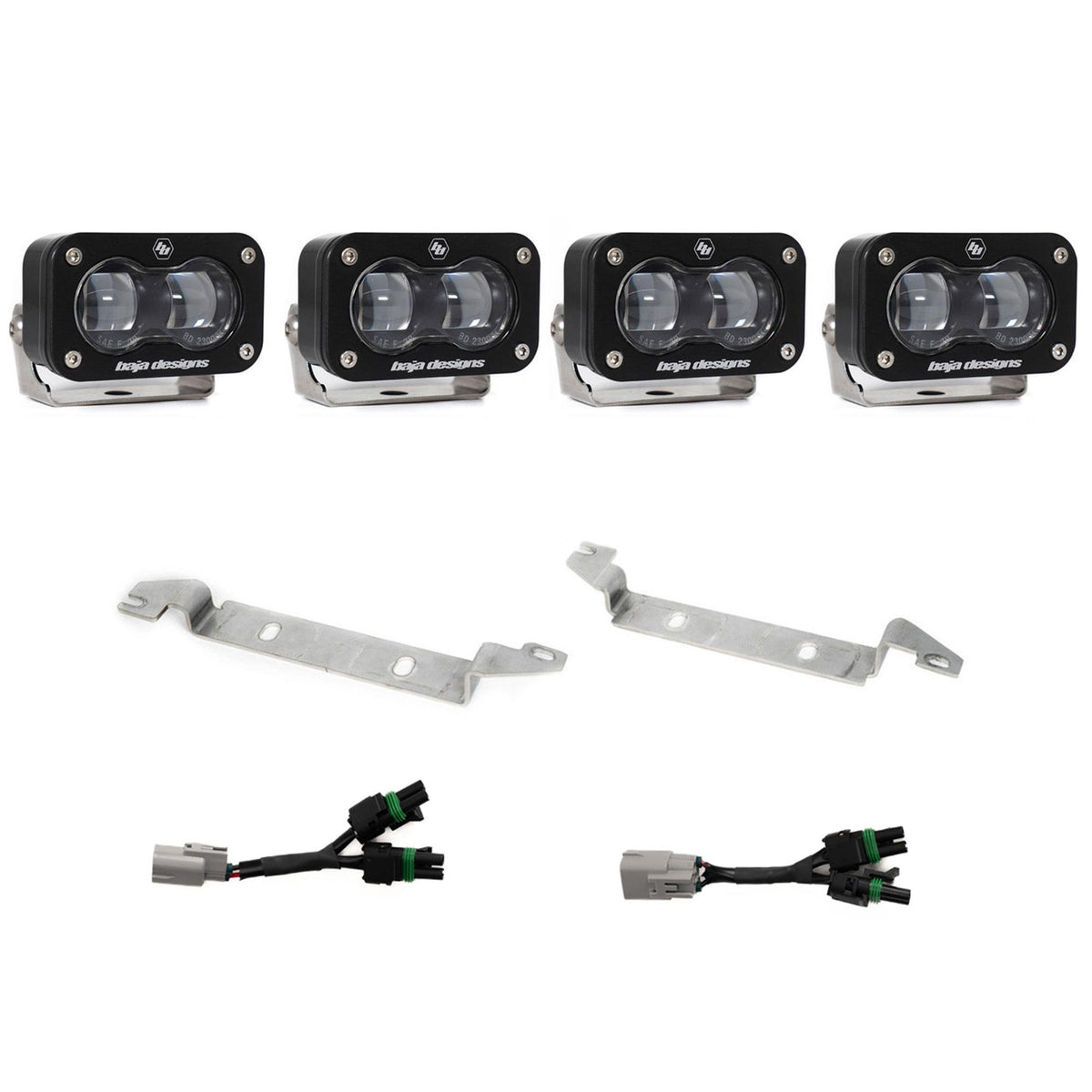 Baja Designs 2025+ Toyota 4Runner TRD Pro/Trailhunter S2 SAE OEM Fog Light Kit - Clear - 448286