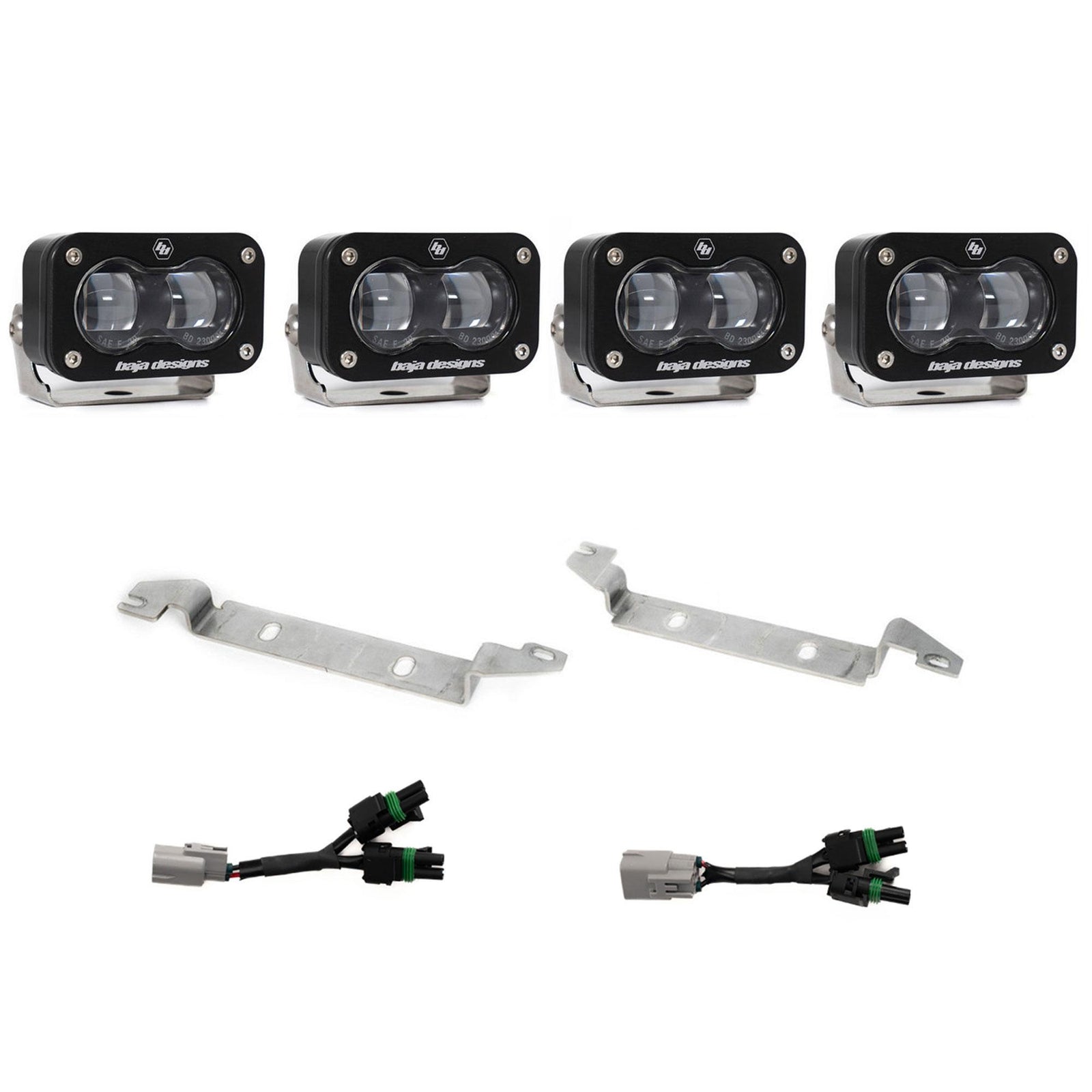 Baja Designs 2024+ Toyota Tacoma TRD ProTrailhunter S2 SAE OEM Fog Light Kit - Clear - 448290