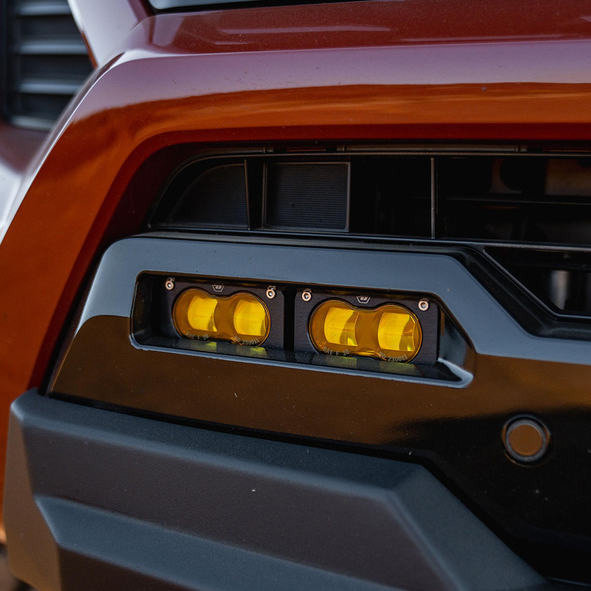 Baja Designs 2024+ Toyota Tacoma TRD ProTrailhunter S2 SAE OEM Fog Light Kit - Amber - 448291