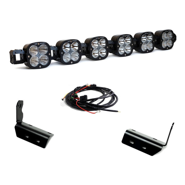Baja Designs 24-25 Ford Raptor R/37 6XL Linkable LED Light Bar Bumper Kit - 448314