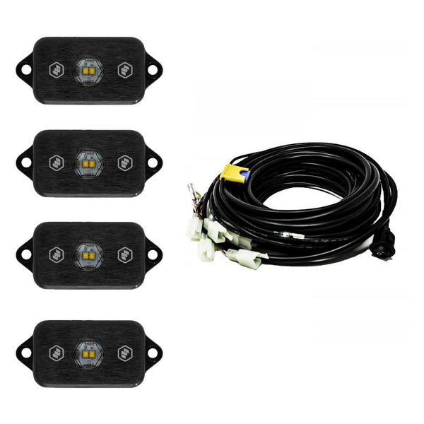 Baja Designs Universal White Rock Light Kit - 447059