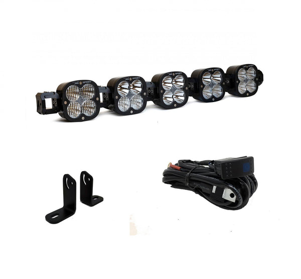 Baja Designs Polaris RZR Turbo S 5 XL Pro Linkable LED Light Bar Roof Kit - 447852
