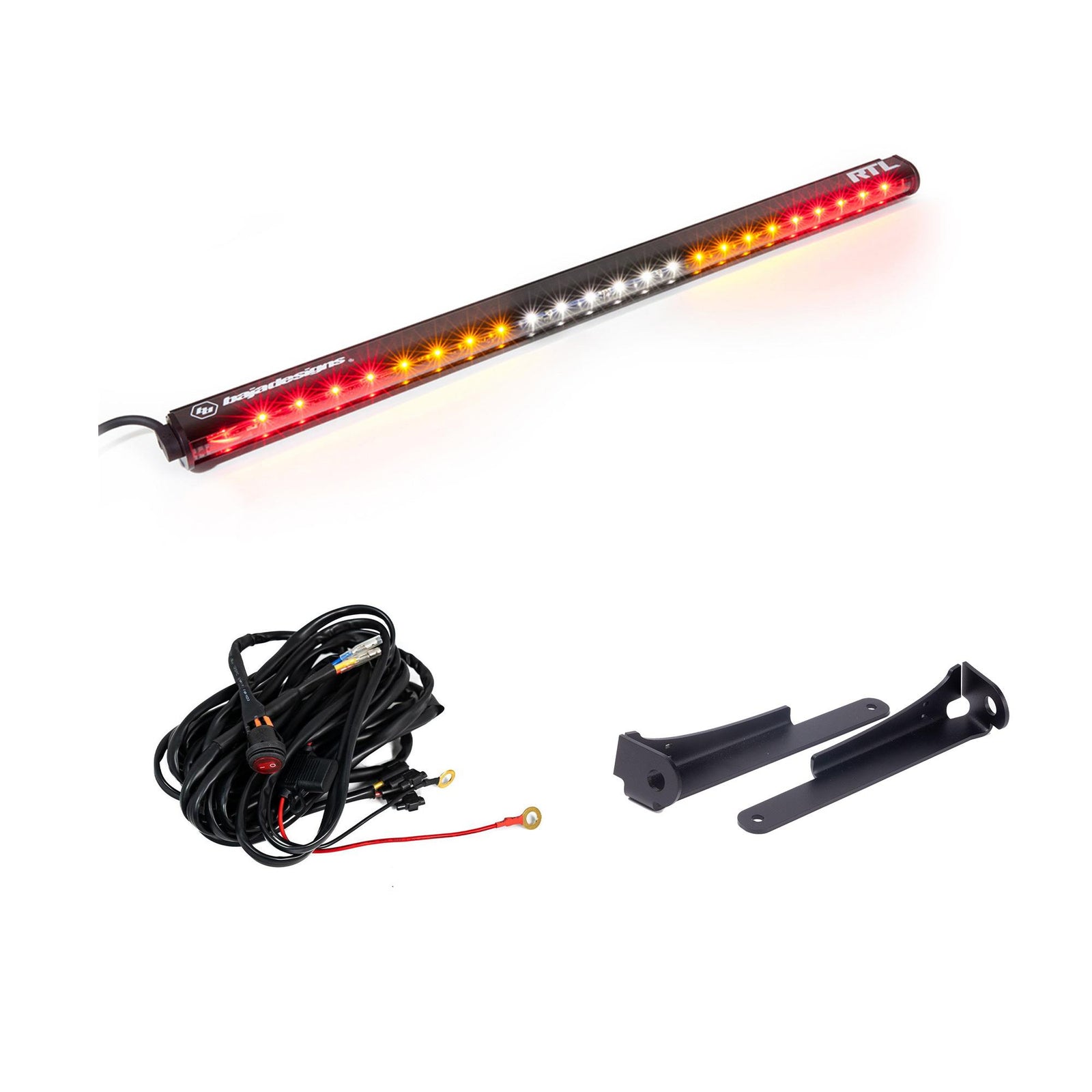 Baja Designs 20-24 Kawasaki Teryx KRX 1000 Rear Tail Light Kit - Clear - 447201