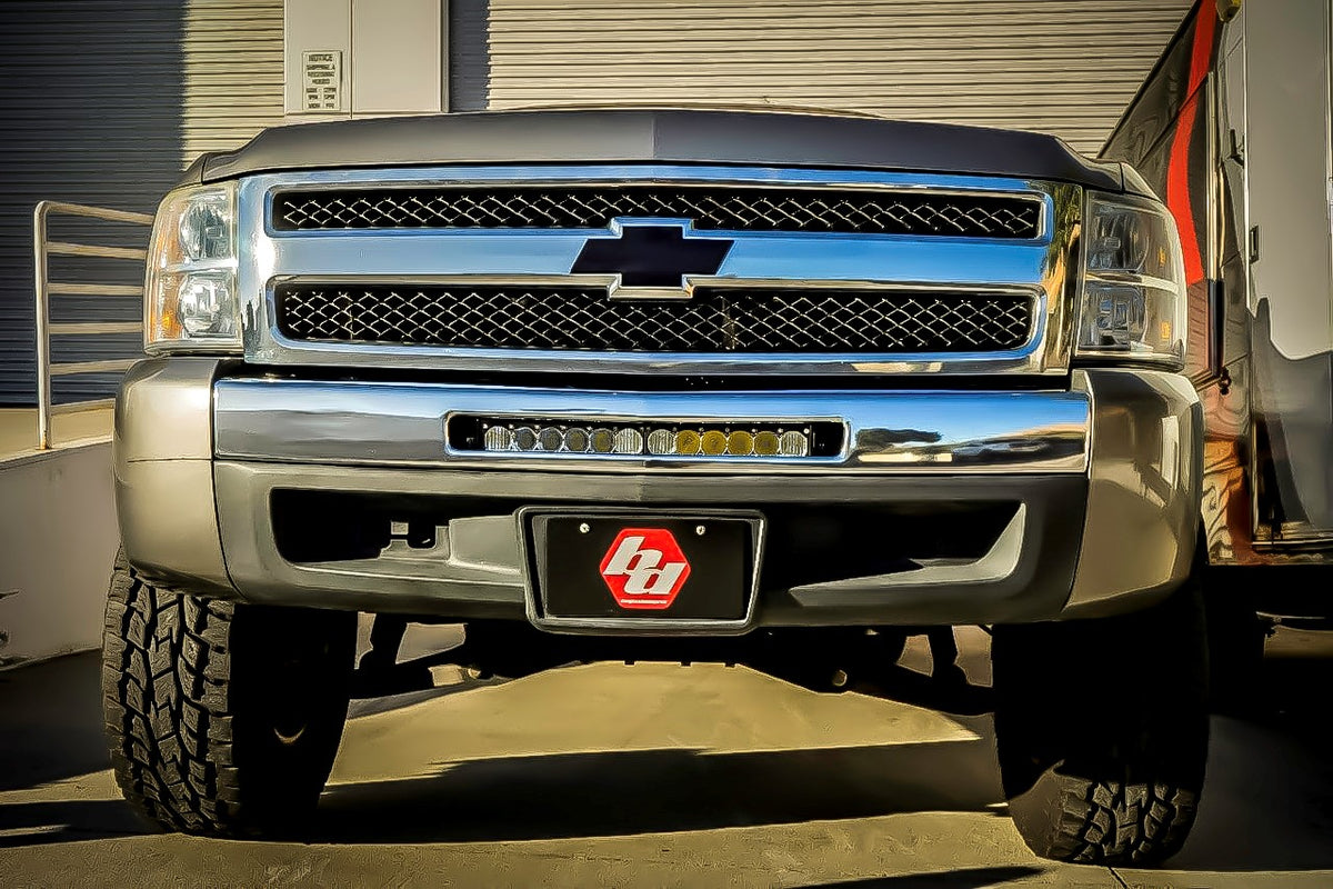 Baja Designs 07-13 Silverado 20in Bumper Mount Kit 20in OnX6+ - 447514