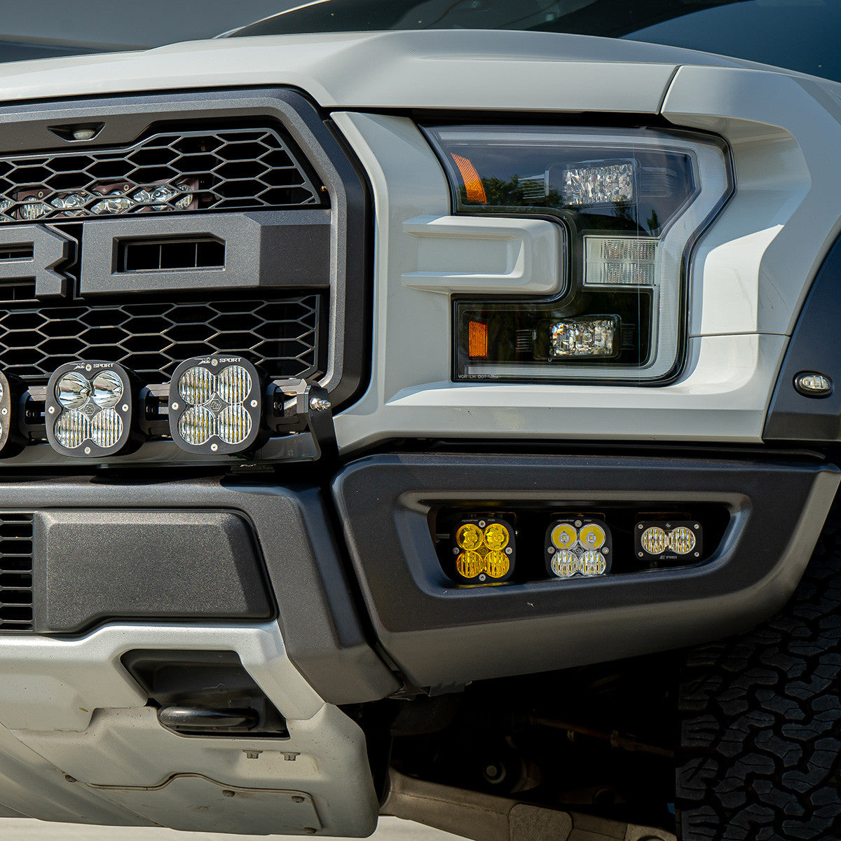 Baja Designs 2017 Ford Raptor Fog Pro Pocket Kit - 447566