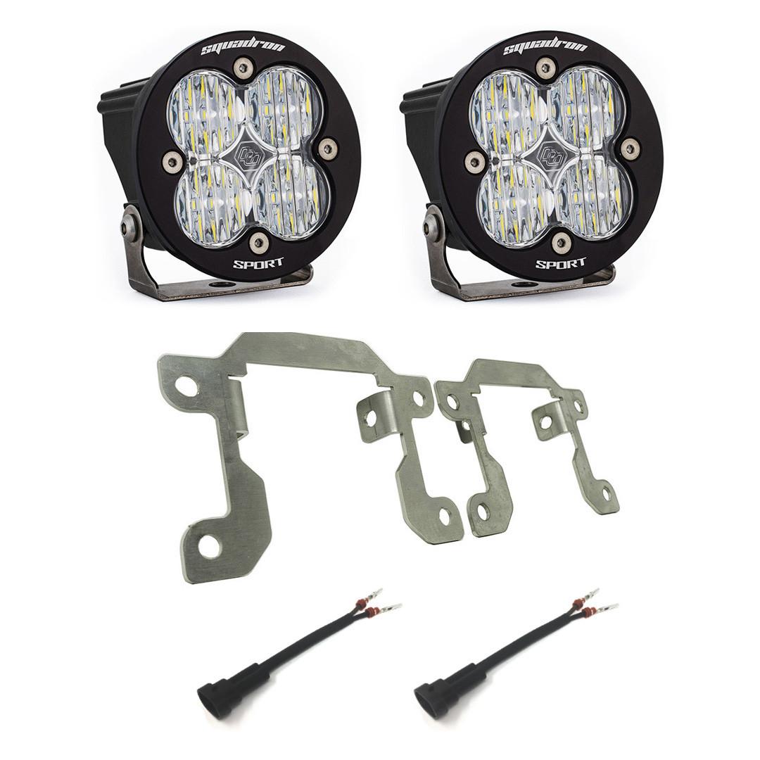 Baja Designs 2019 Ford Ranger Squadron Sport Fog Pocket Kit - 447607