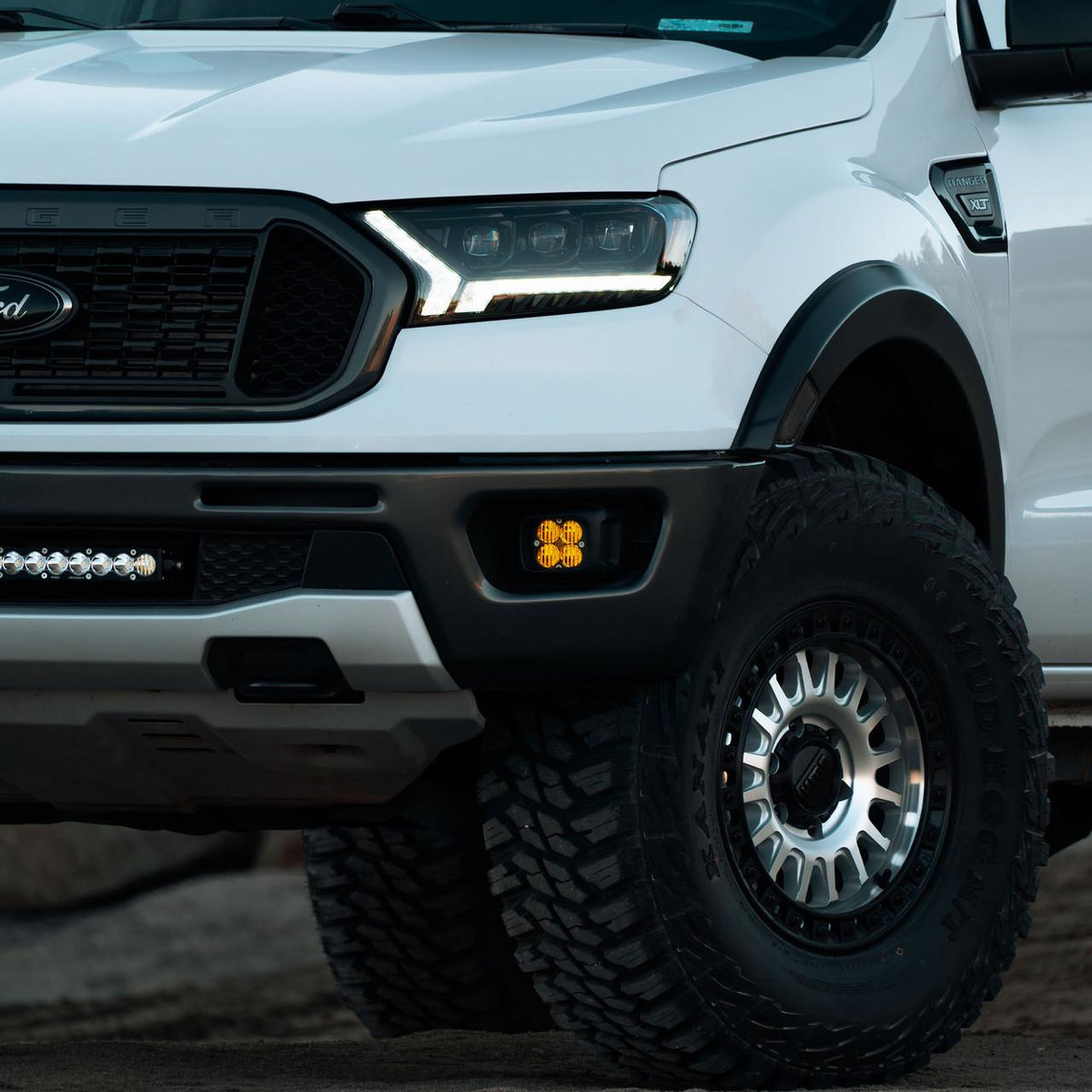 Baja Designs 2019 Ford Ranger Squadron Sport Fog Pocket Kit - 447607
