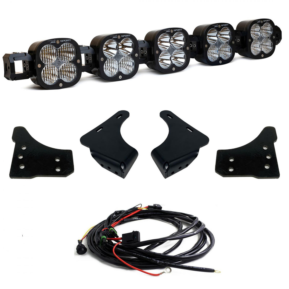 Baja Designs 2021+ Ford F150 5 XL Pro Linkable LED Light Bar Kit - 447794