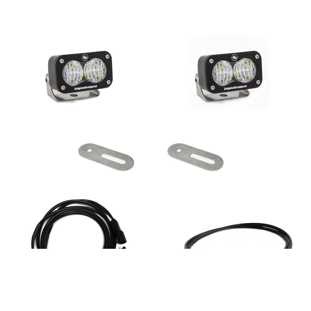 Baja Designs 2017+ Ford Super Duty S2 Sport Dual Reverse Kit w/ Upfitter - 447733UP