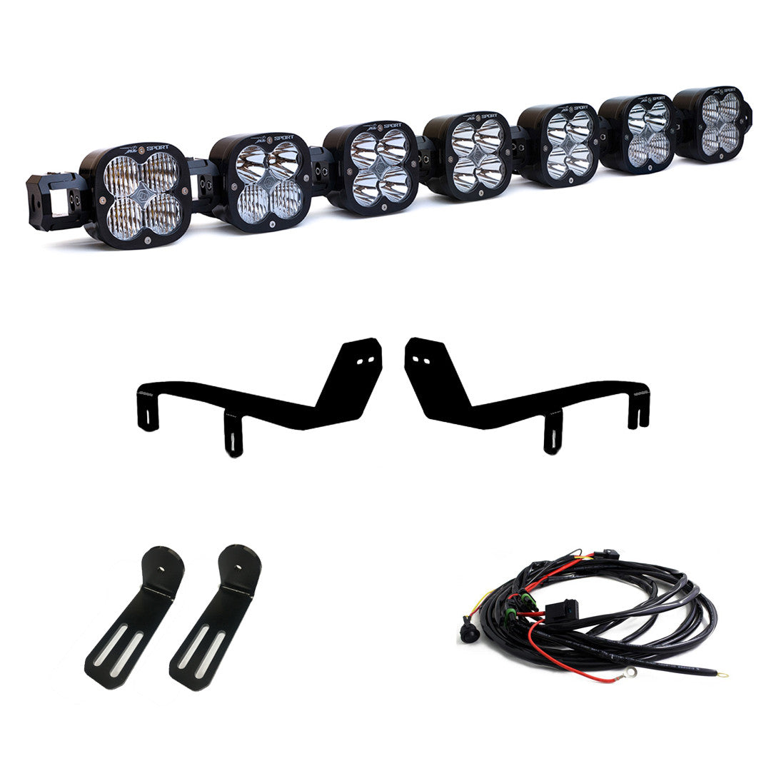 Baja Designs 17-19 Ford Super Duty 7 XL Pro Linkable LED Light Bar - 447780