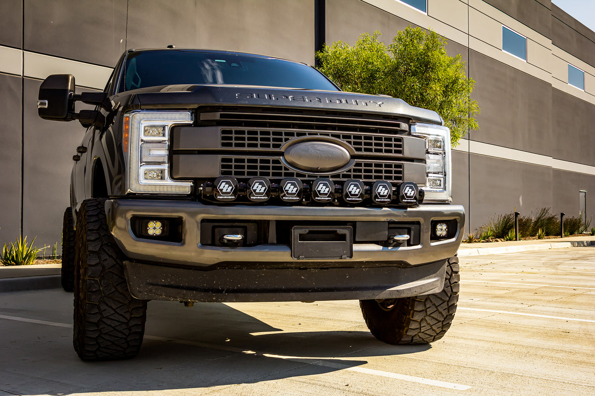 Baja Designs 17-19 7 XL Linkable LED Light Kit For Ford Super Duty - 447744