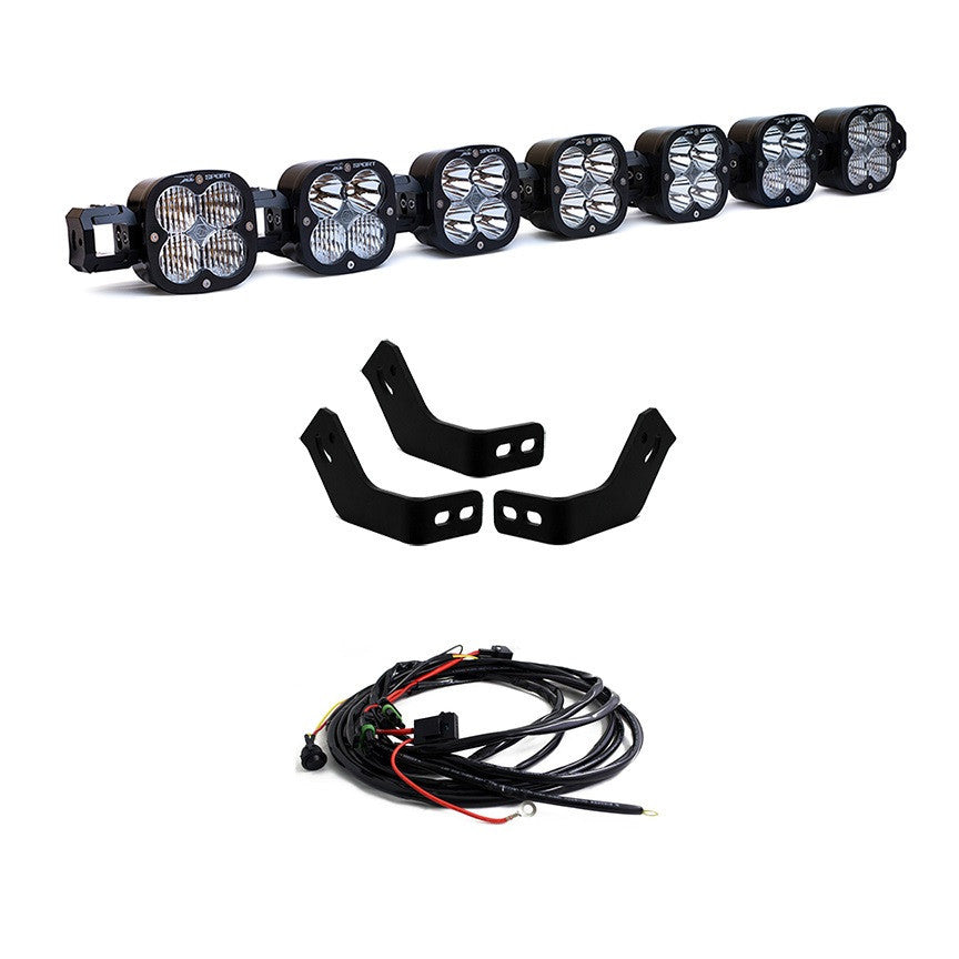Baja Designs Prinsu/Sherpa Roof Rack 7 XL Pro Linkable LED Light Bar Kit - 447890