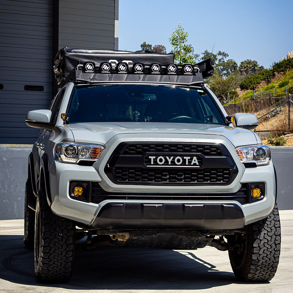 Baja Designs Prinsu Roof Rack 7 XL Linkable Light Kit (Fits Any Prinsu Rack) - 447745