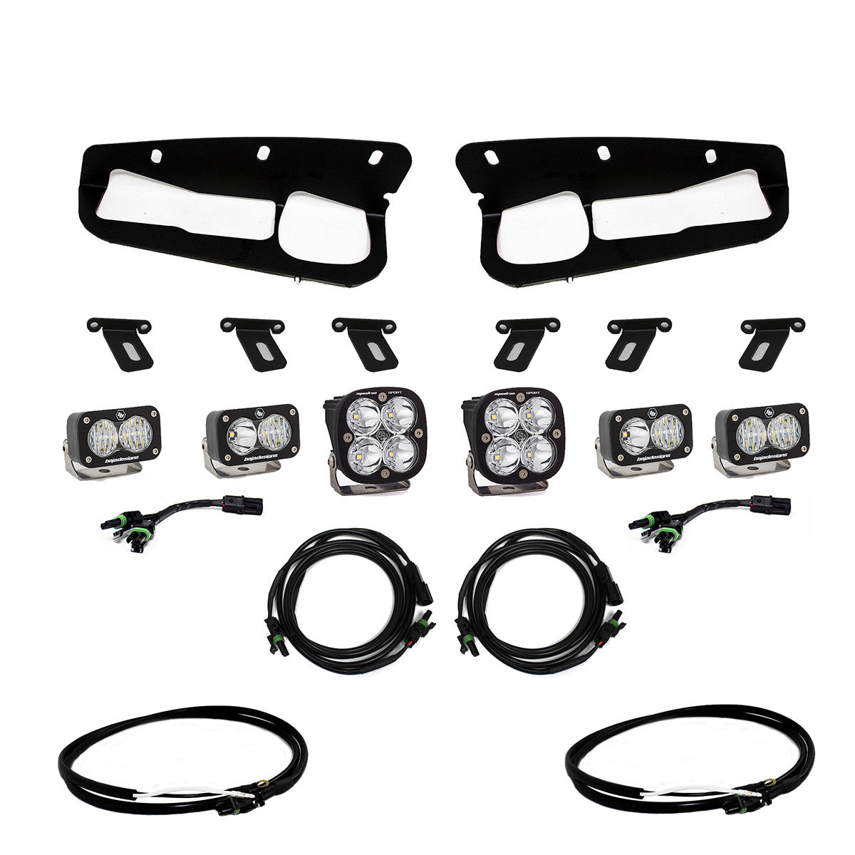 Baja Designs 2021+ Ford Bronco Fog Pocket Kit Sportsmen - 447760