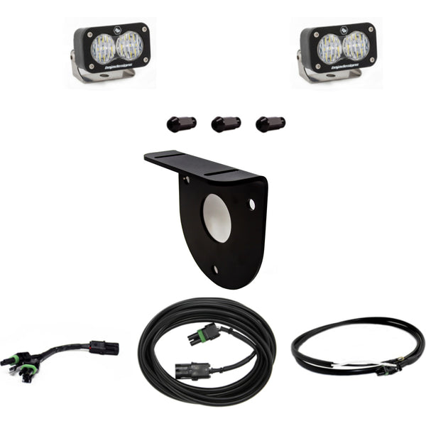 Baja Designs 2021+ Ford Bronco Dual S2 Sport W/C Reverse Kit w/Upfitter - 447767UP