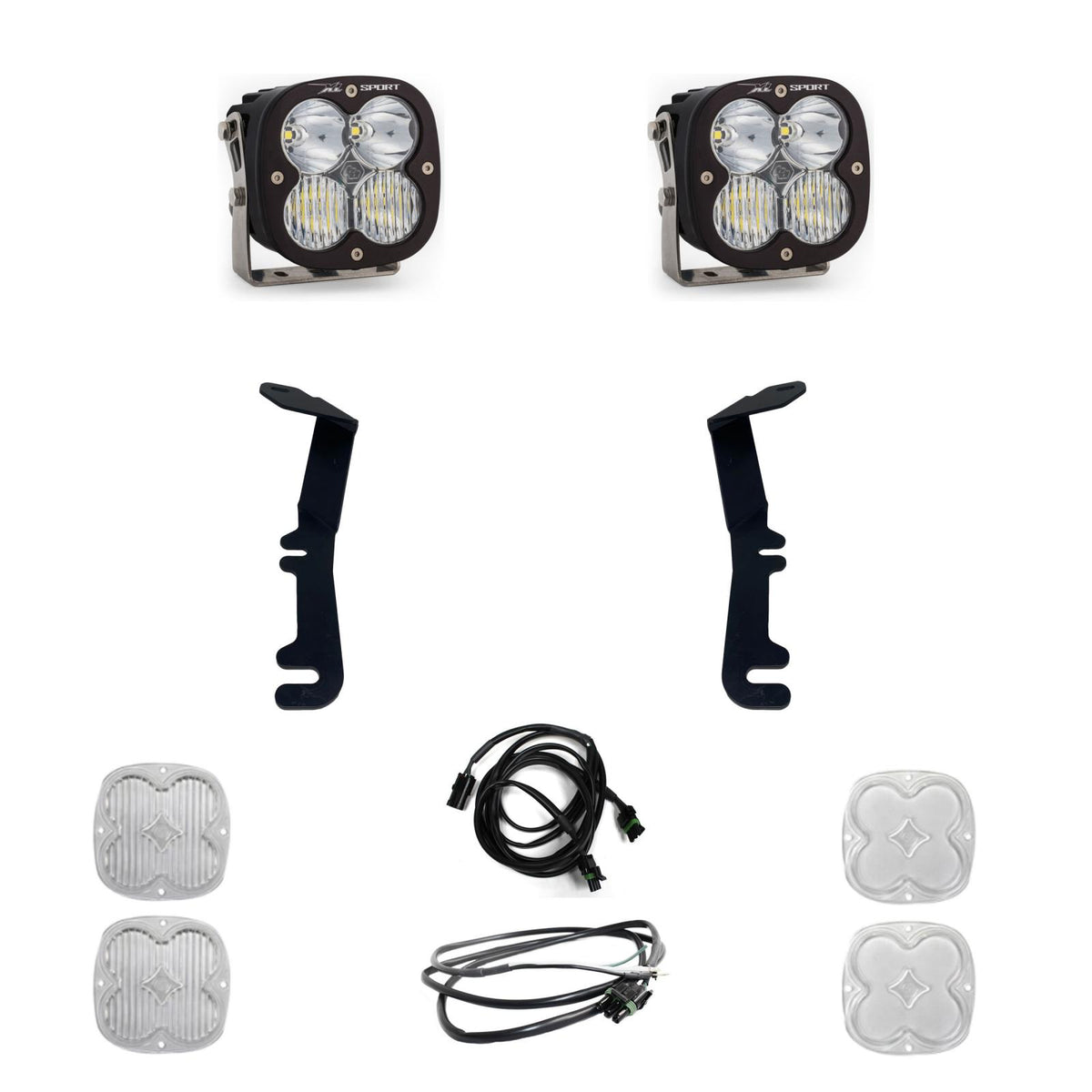Baja Designs 2021+ Dodge Ram TRX XL Sport A-Pillar Mount Kit - 447774