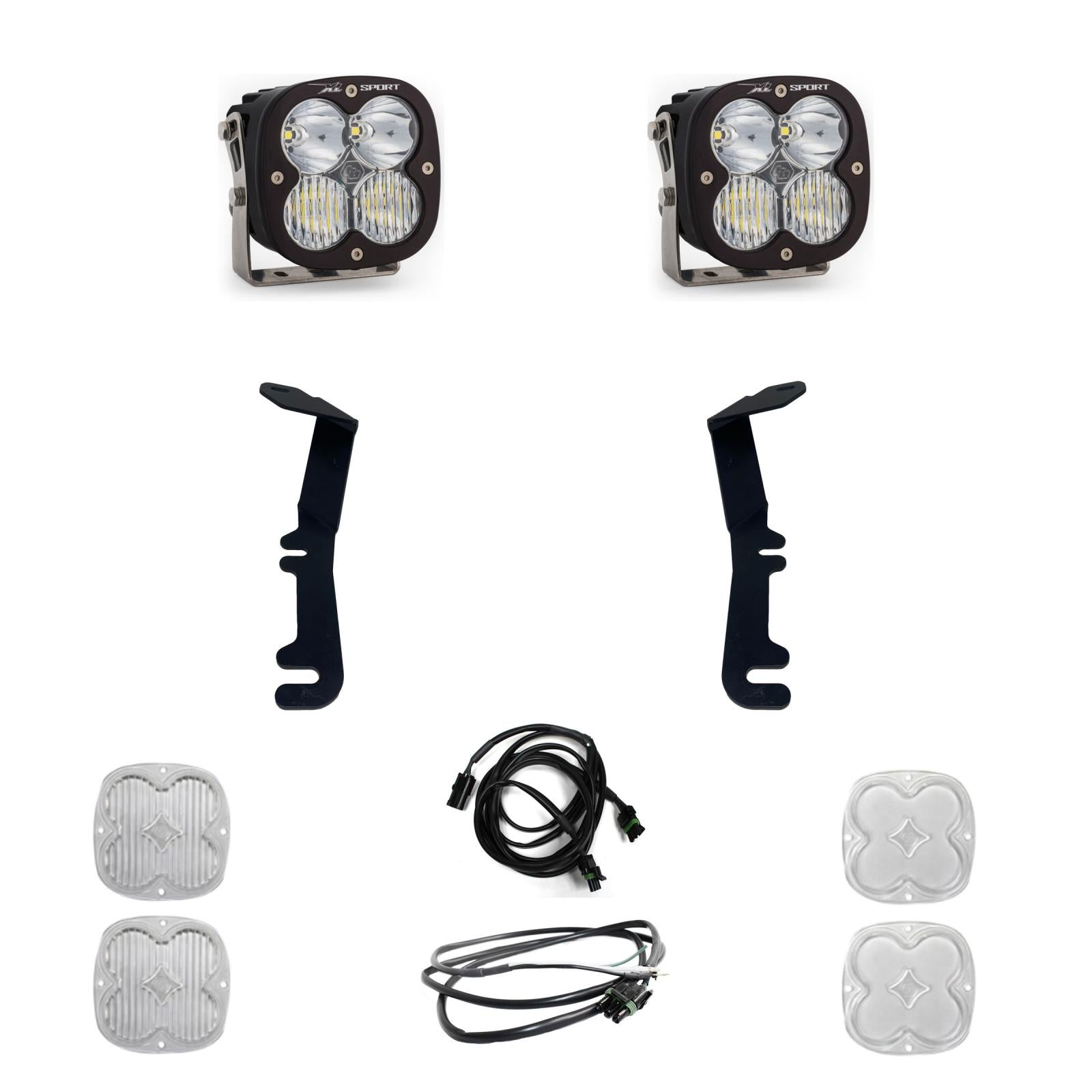 Baja Designs 2021+ Dodge Ram TRX XL Sport A-Pillar Mount Kit - 447774