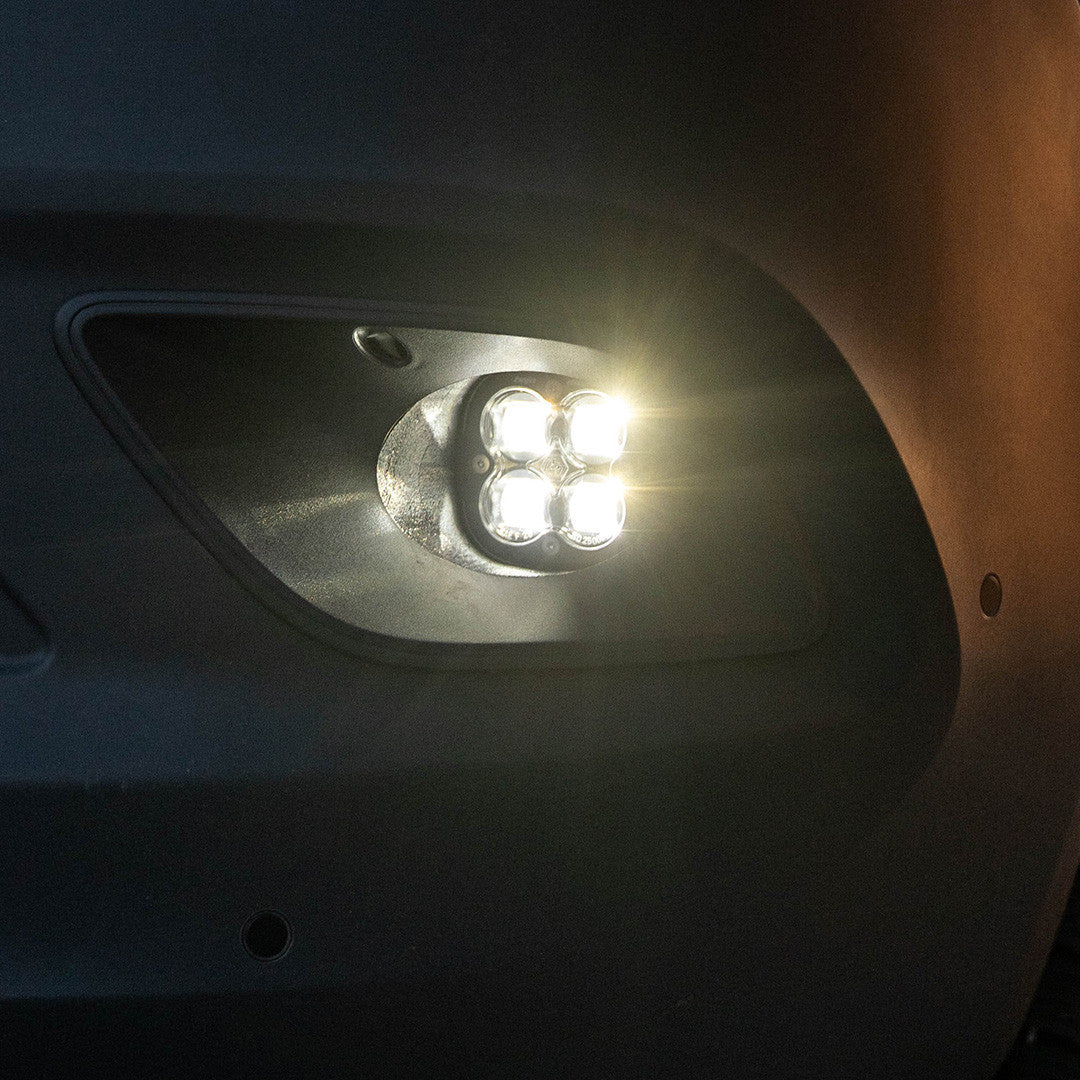 Baja Designs 19-22 Mercedes Benz Sprinter Squadron SAE Fog Pocket Light Kit - Amber - 447873