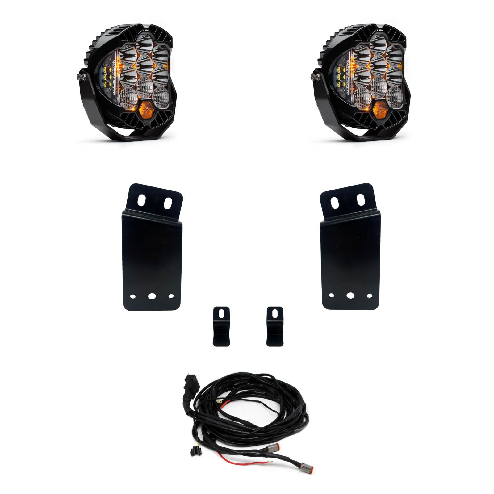 Baja Designs 21+ Dodge Ram TRX LP9 Series Bumper Kit - 448044