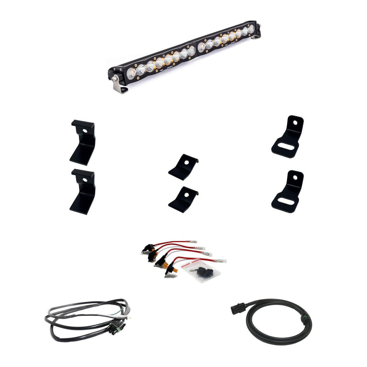 Baja Designs 2021+ Dodge Ram TRX 20in OnX6/S8 Grill Mount Kit - 448049